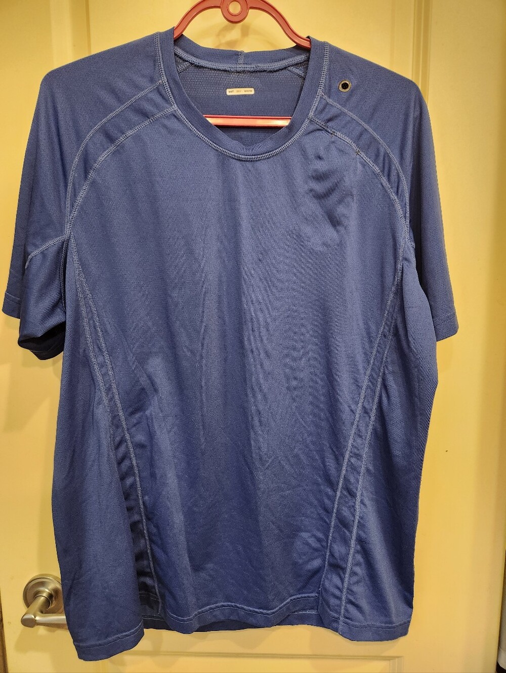 Men's Athletic Tee in Deep Blue